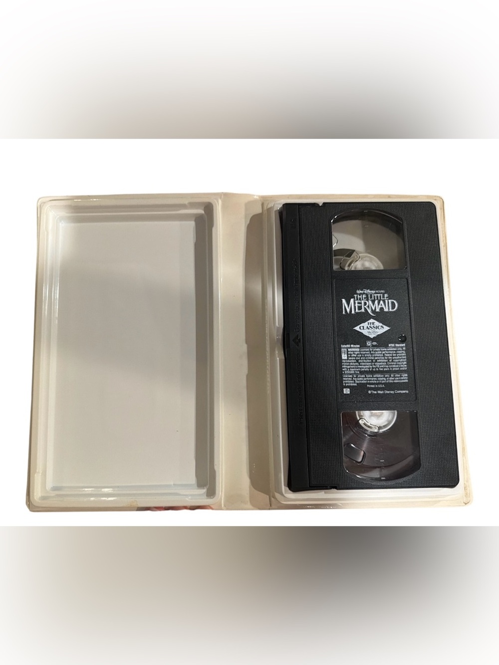 Disney’s The Little Mermaid VHS Black Diamond Classic Vintage - Picture 6 of 7